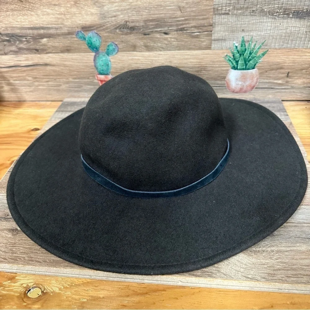 Goorin Bros floppy wool fedora hat women’s medium brown western